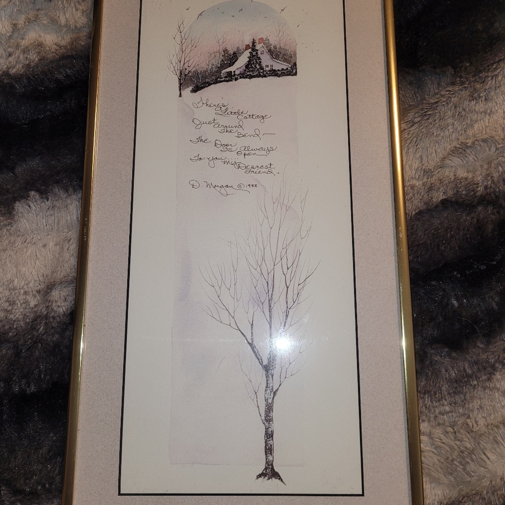 Wall decor, home decor, friends, friend gift, handmade, wall picture, gift ideas - Picture 2 of 6